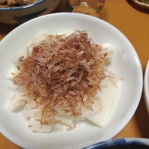 長芋のおかか醤油和え